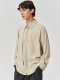 Bright line structured shirt