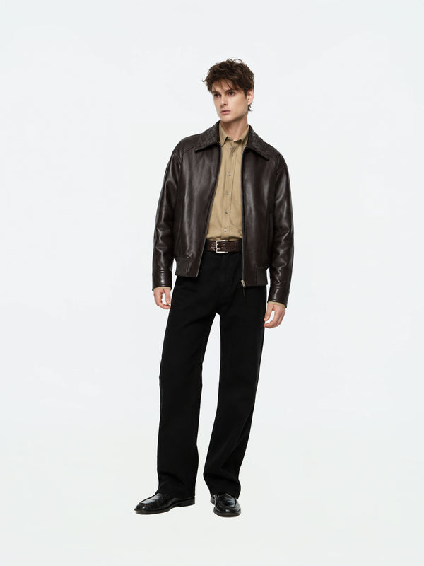 Nappa Lambskin Leather Jacket