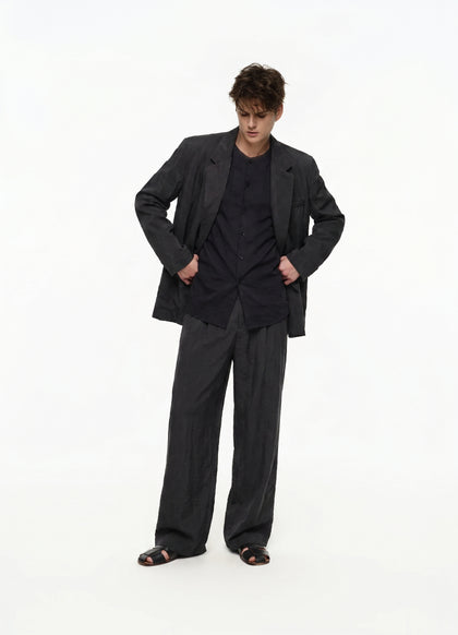 Dry silk trousers