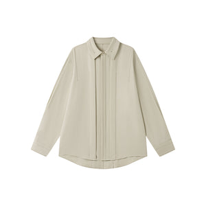Bright line structured shirt